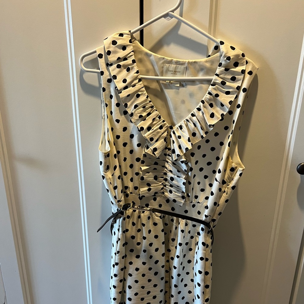 Kate Spade polka dot cocktail dress